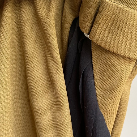 Zara kilt kaki brown mid-lenght skirt - Picture 5 of 5